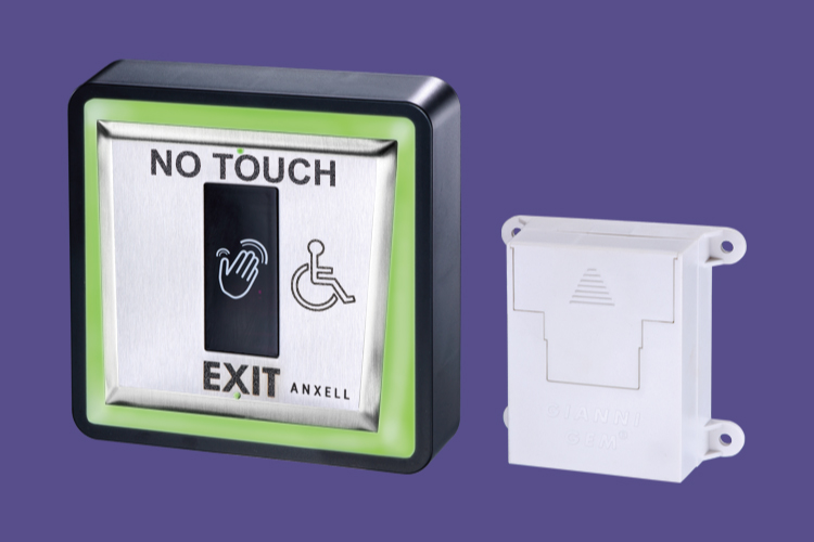 Touchless Infrared Exit Switches